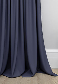 Medina, Navy - Made to Measure Curtains